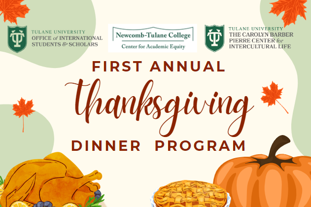 First Annual Thanksgiving Meal Program Pumpkins and Pies