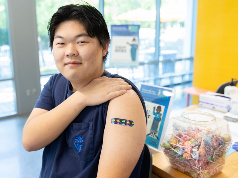 student flu shot